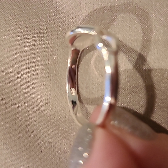 Infinity sterling silver ring - Picture 4 of 4